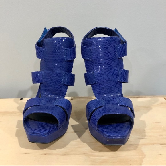 Aldo blue heels 36 - Picture 3 of 8